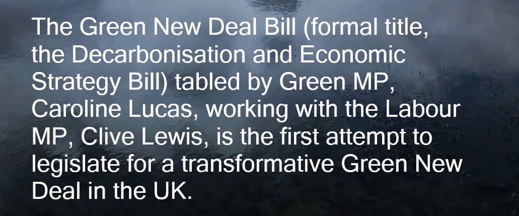 new green deal bill